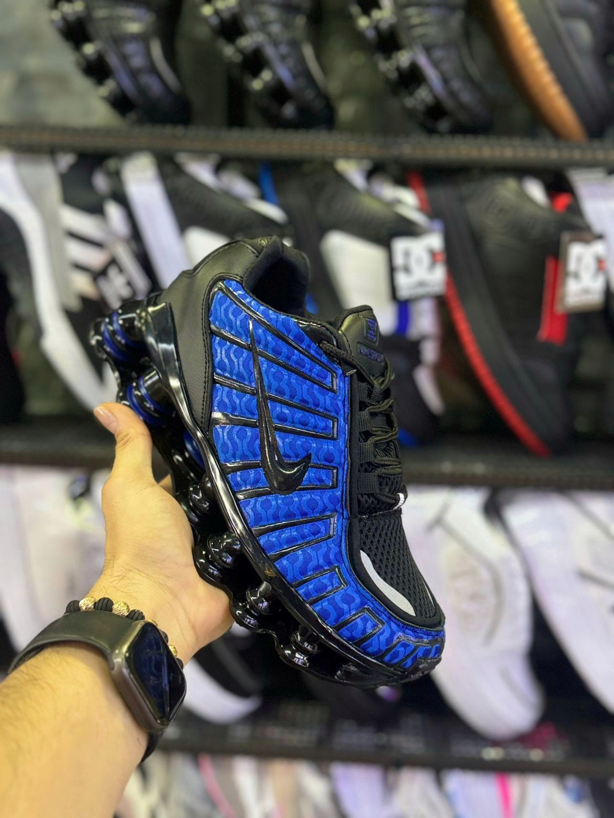 Nike Shox Mt Azul